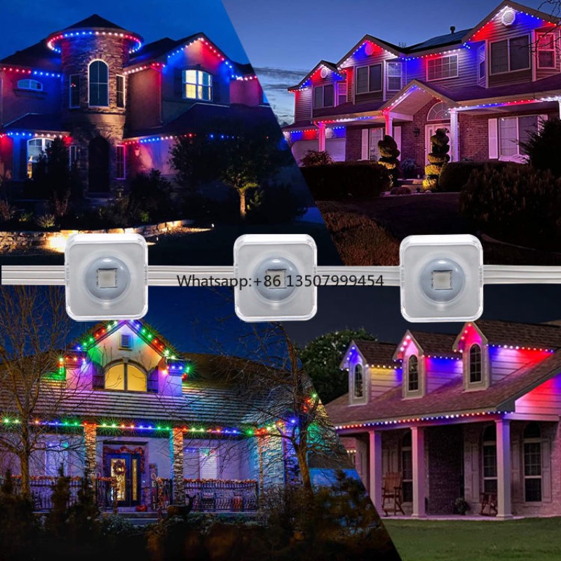 Led Strip Lights - WLAN-gesteuerte Smarte LED-Lichtstreifen 15M RGB Farbwechsel