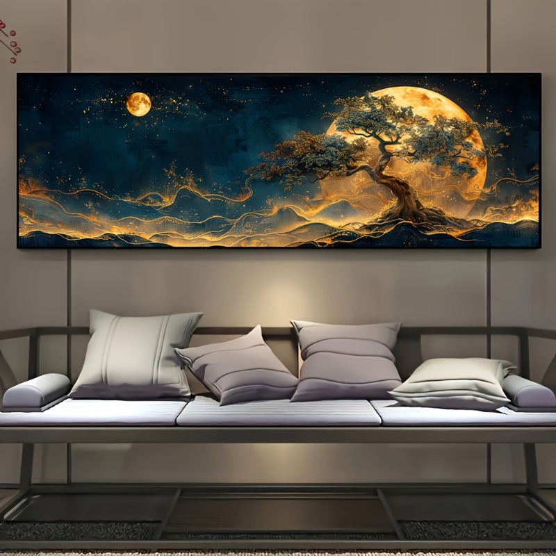 Home Decor Trends - Riesiger Baum des Lebens Leinwanddruck Moderne