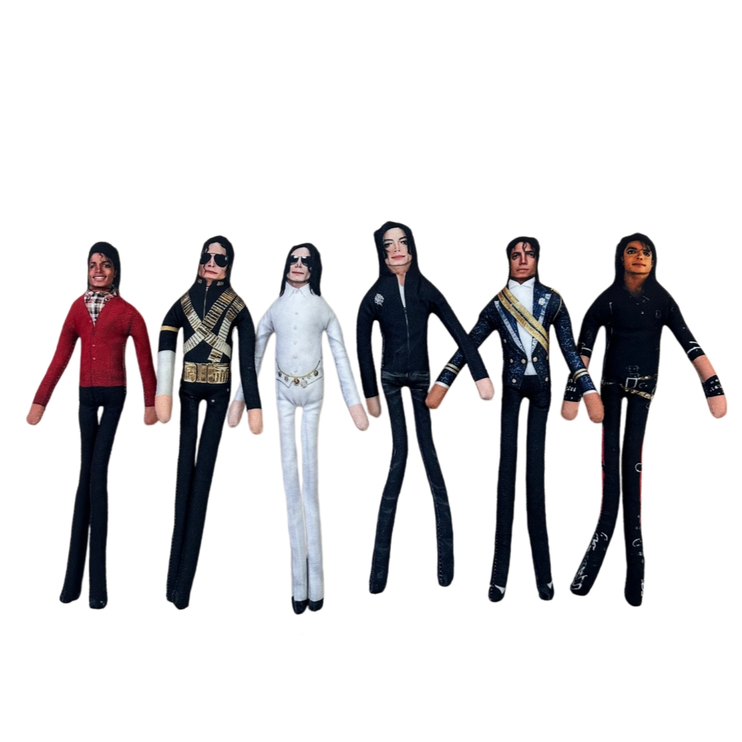 Home Decor Trends - 1-6 Stück Michael Jackson Cosplay Requisiten-Puppe