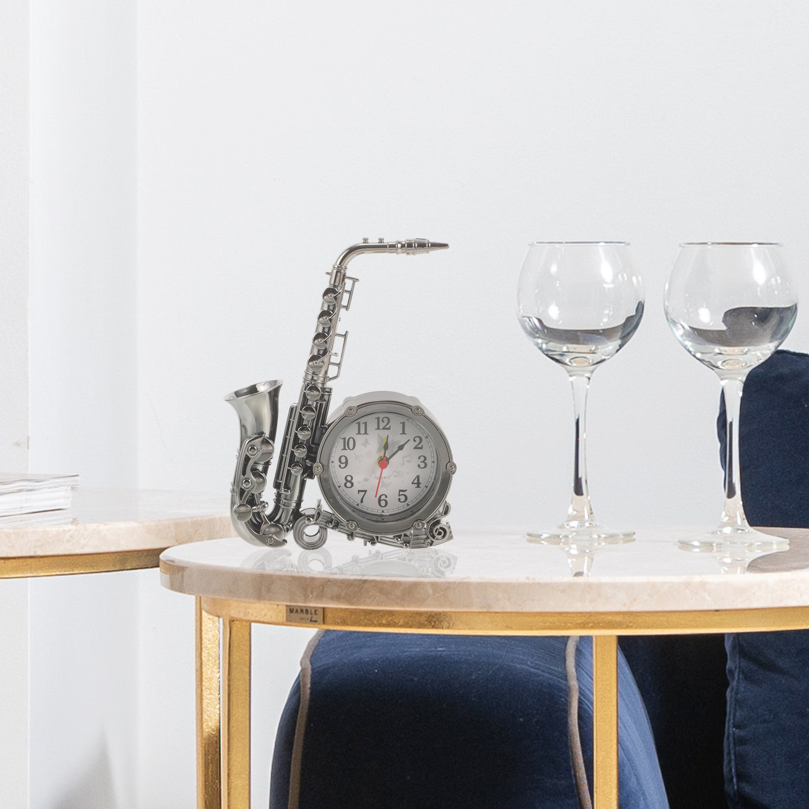 Saxophonförmiger Retro-Vintage – Vintage Alarm Clock Bewertung und Preis