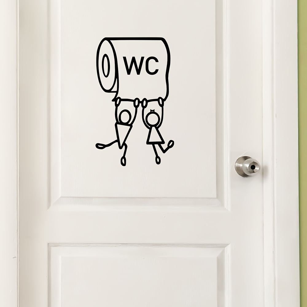Marken-WC-Wandkunst aus Eisen, – Home Decor Brand Bewertung und Preis