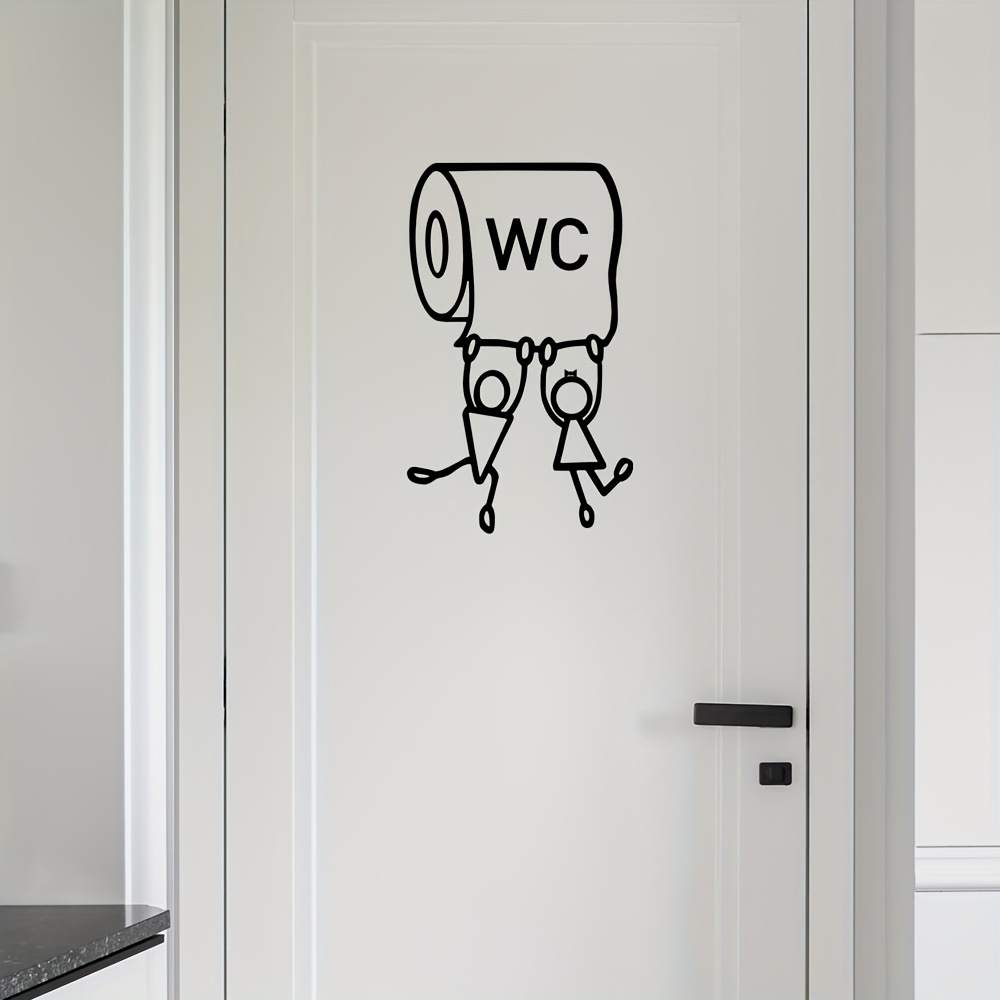 Marken-WC-Wandkunst aus Eisen, – Home Decor Brand Bewertung und Preis