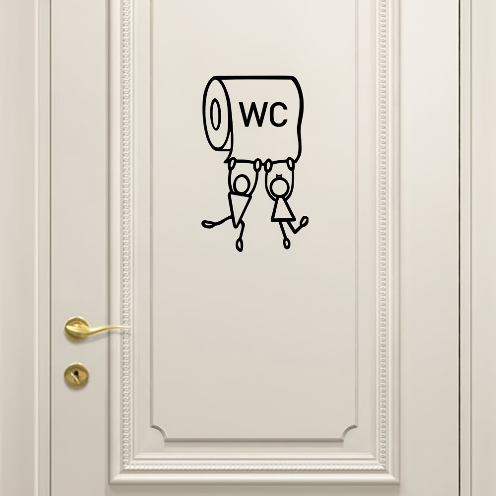 Marken-WC-Wandkunst aus Eisen, – Home Decor Brand Bewertung und Preis