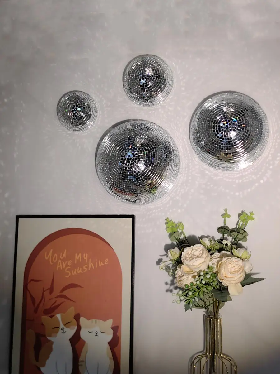 Neue Wand-Disco-Kugel, verspie – Home Decor Trends Bewertung und Preis