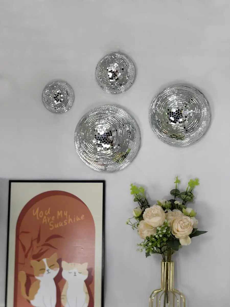 Neue Wand-Disco-Kugel, verspie – Home Decor Trends Bewertung und Preis