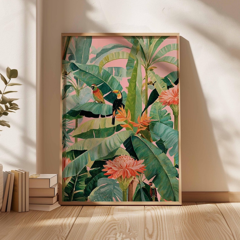 1 Stück Retro-Tropen-Leinwandp – Home Decor Trends Bewertung und Preis