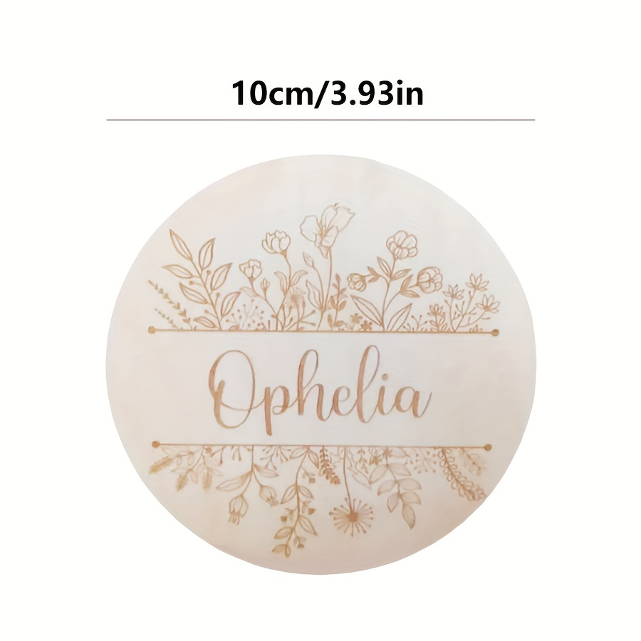 Personalisierte Blumen-Gravur  – Home Decor Product Bewertung und Preis