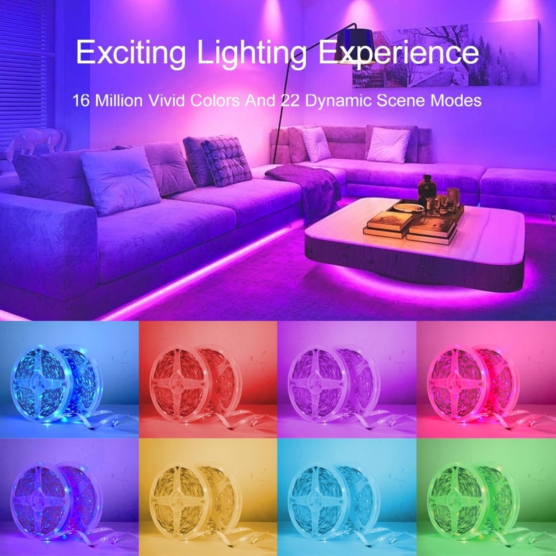 DC 5V USB LED-Streifenlichter  – Led Strip Lights Bewertung und Preis