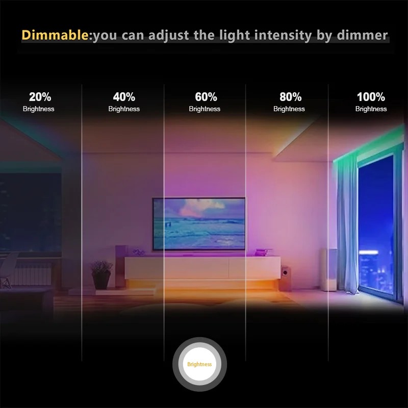 Bestseller Punktlose RGB Dimmb – Led Strip Lights Bewertung und Preis