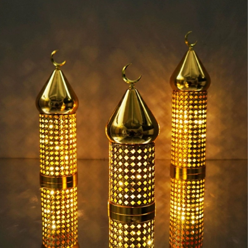 Goldene Windlampe, handgeferti – Home Decor Gold Bewertung und Preis