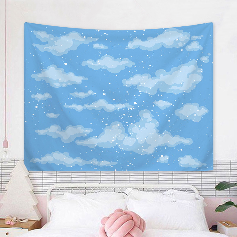 1 Stück Himmelwolken-Wandteppi – Home Decor Brand Bewertung und Preis
