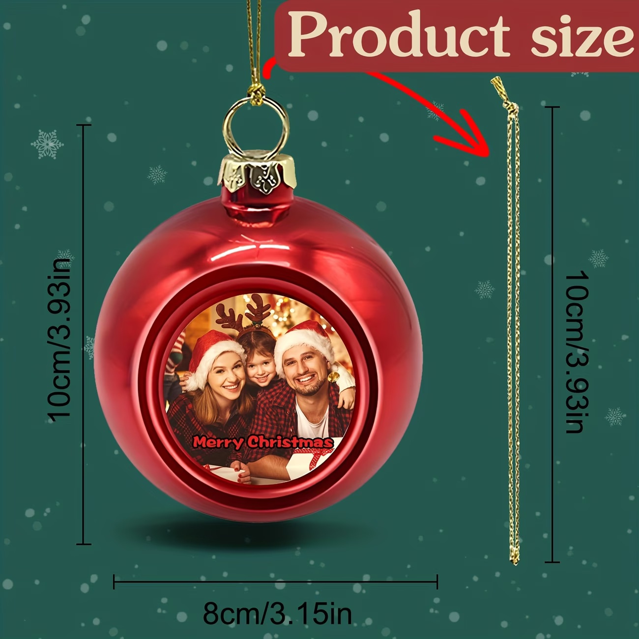 Personalisierte Foto-Weihnacht – Home Decor Tree Bewertung und Preis