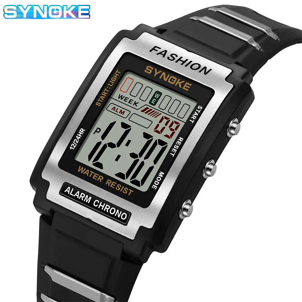 Synoke herren rechteckig sport – Vintage Alarm Clock Bewertung und Preis