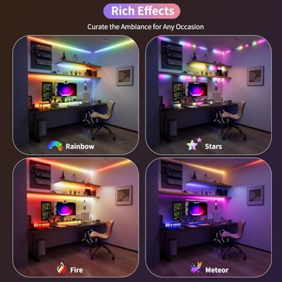 RGB Smart IC COB LED-Lichtband – Led Strip Lights Bewertung und Preis