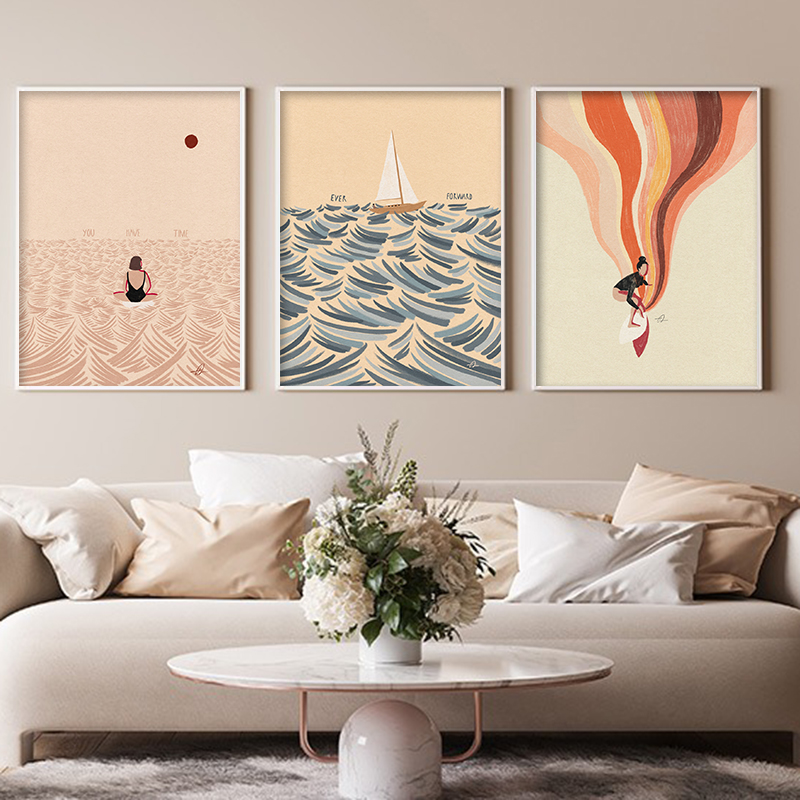 Nordische minimalistische Kuns – Home Decor Trends Bewertung und Preis