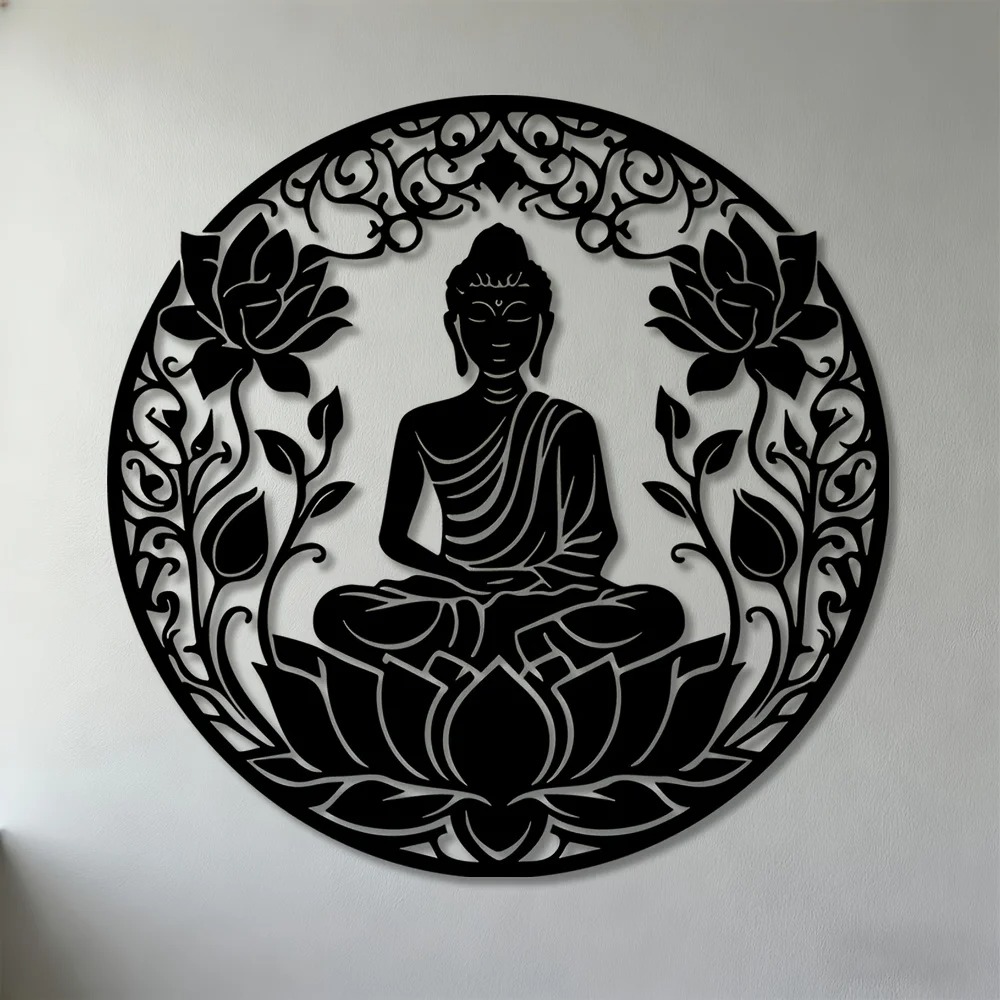 Marken 2D Flache Buddha Lotus  – Home Decor Brand Bewertung und Preis