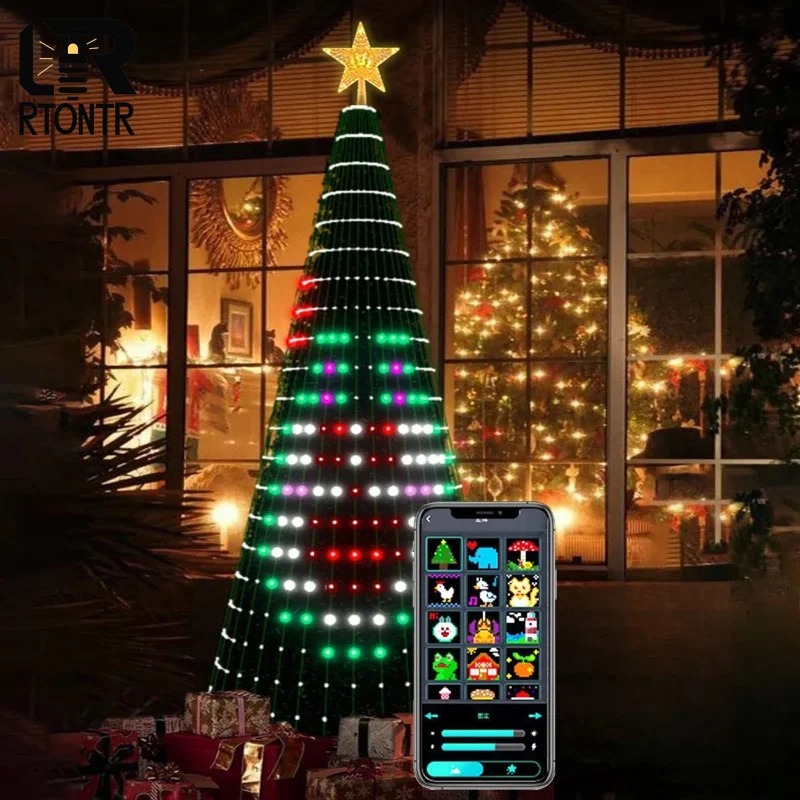 Weihnachtsstern-Baumbeleuchtun – Home Decor Tree Bewertung und Preis