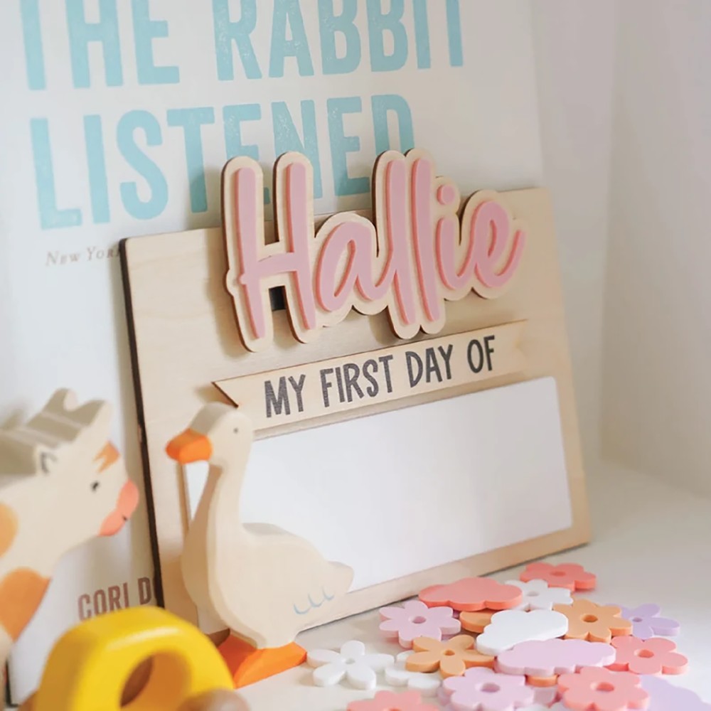 1 Stück personalisierte Holz-N – Home Decor Diy Bewertung und Preis