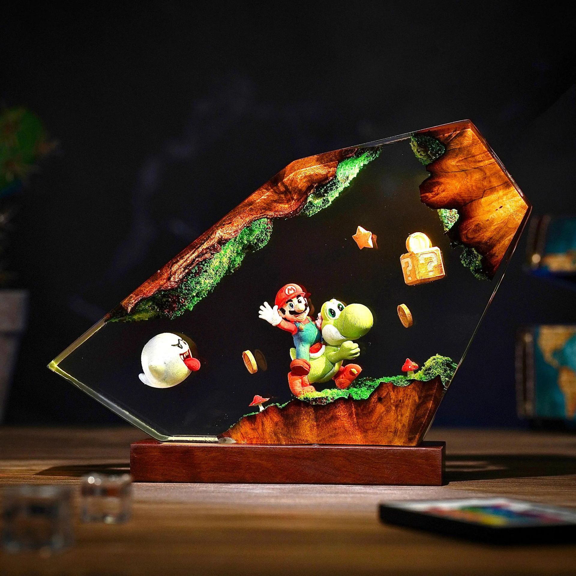 Tischlampe aus Kunstharz mit C – Home Decor Product Bewertung und Preis