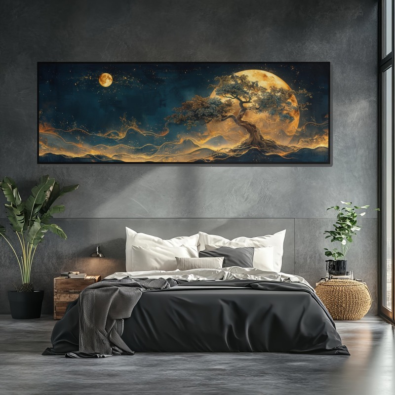 Riesiger Baum des Lebens Leinw – Home Decor Trends Bewertung und Preis