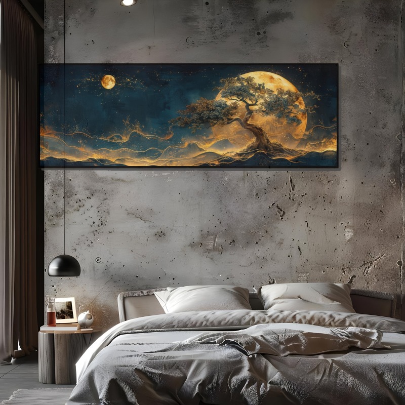 Riesiger Baum des Lebens Leinw – Home Decor Trends Bewertung und Preis