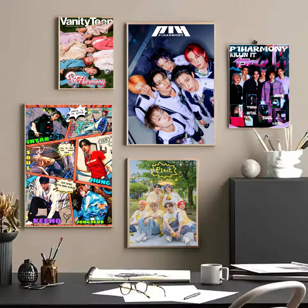 Pop KPOP P_P1Harmony Magazin-P – Home Decor Magazine Bewertung und Preis