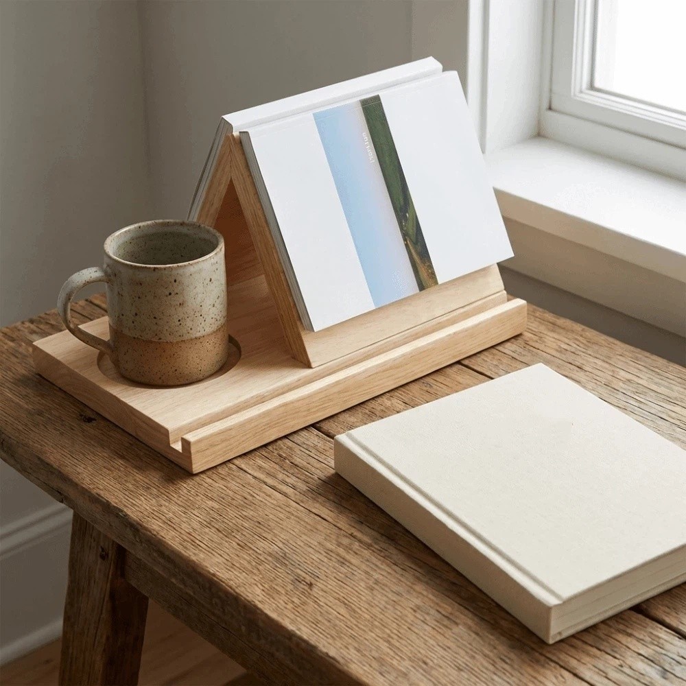 Minimalistischer 2-in-1-Buchha – Home Decor Magazine Bewertung und Preis