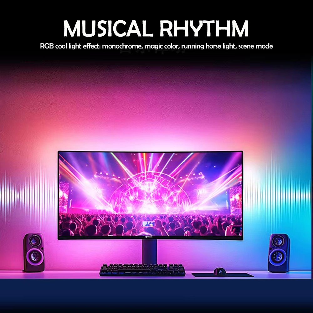 RGB-Gaming-Lichtleiste Monitor – Led Strip Lights Bewertung und Preis