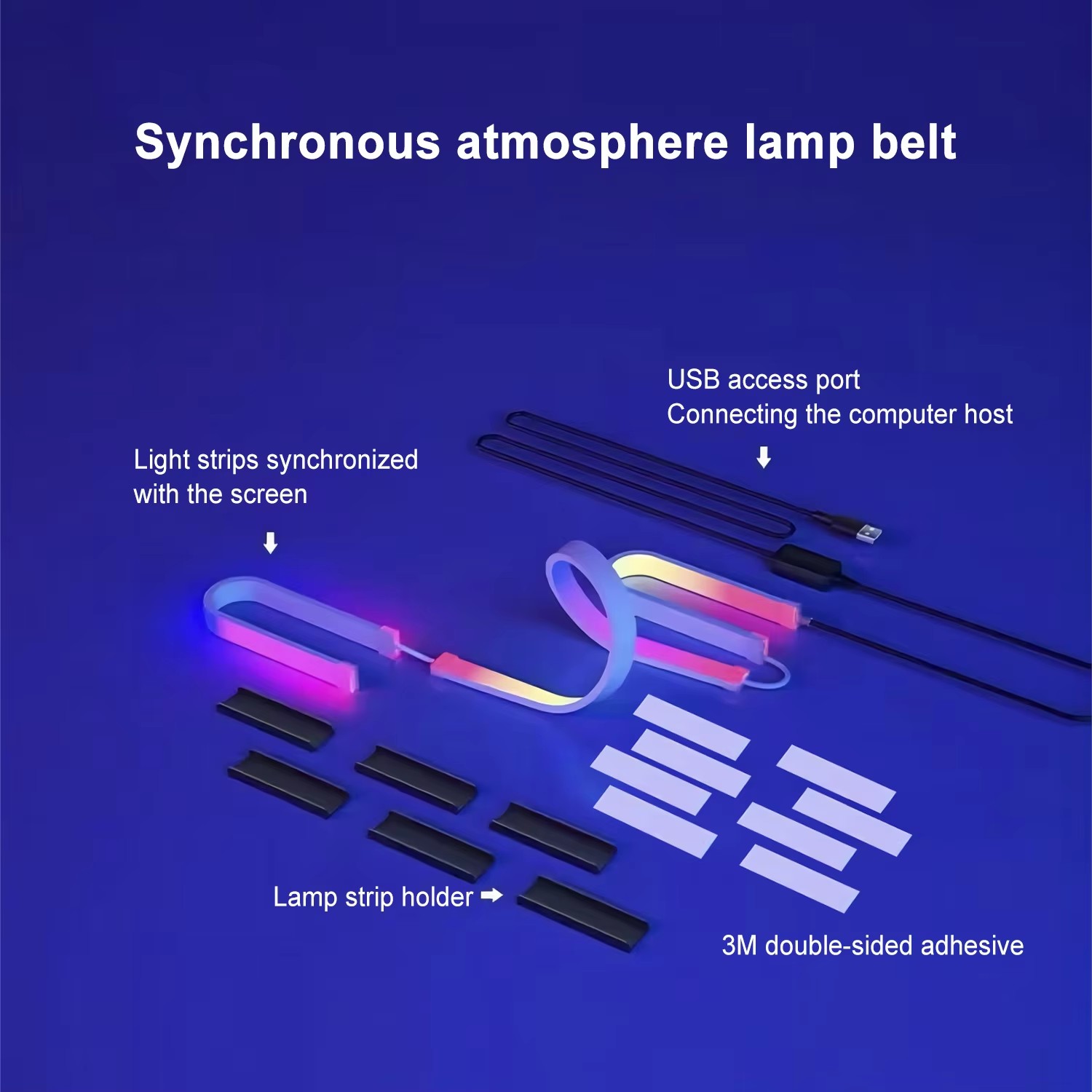 RGB Gaming-Lichtstreifen Monit – Led Strip Lights Bewertung und Preis