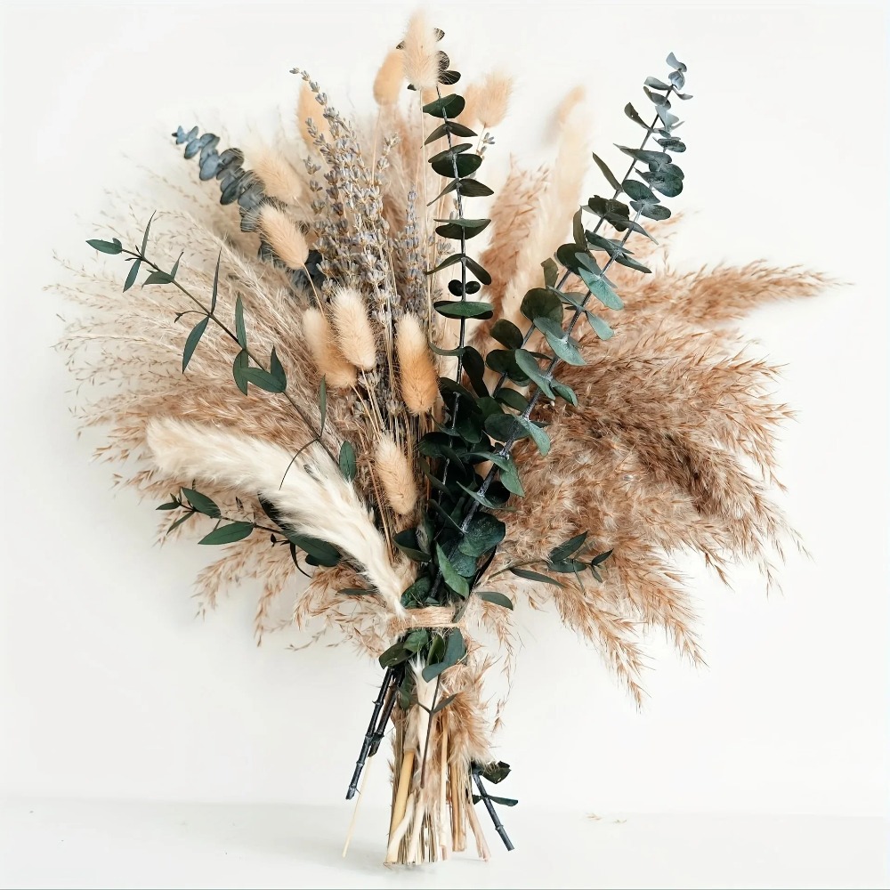 80 Stück natürliche getrocknet – Pampas Grass Decor Bewertung und Preis
