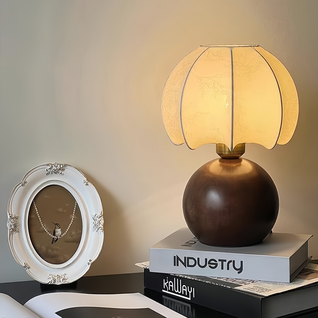 Vintage-Tischlampe mit Blumenm – Home Decor Gold Bewertung und Preis