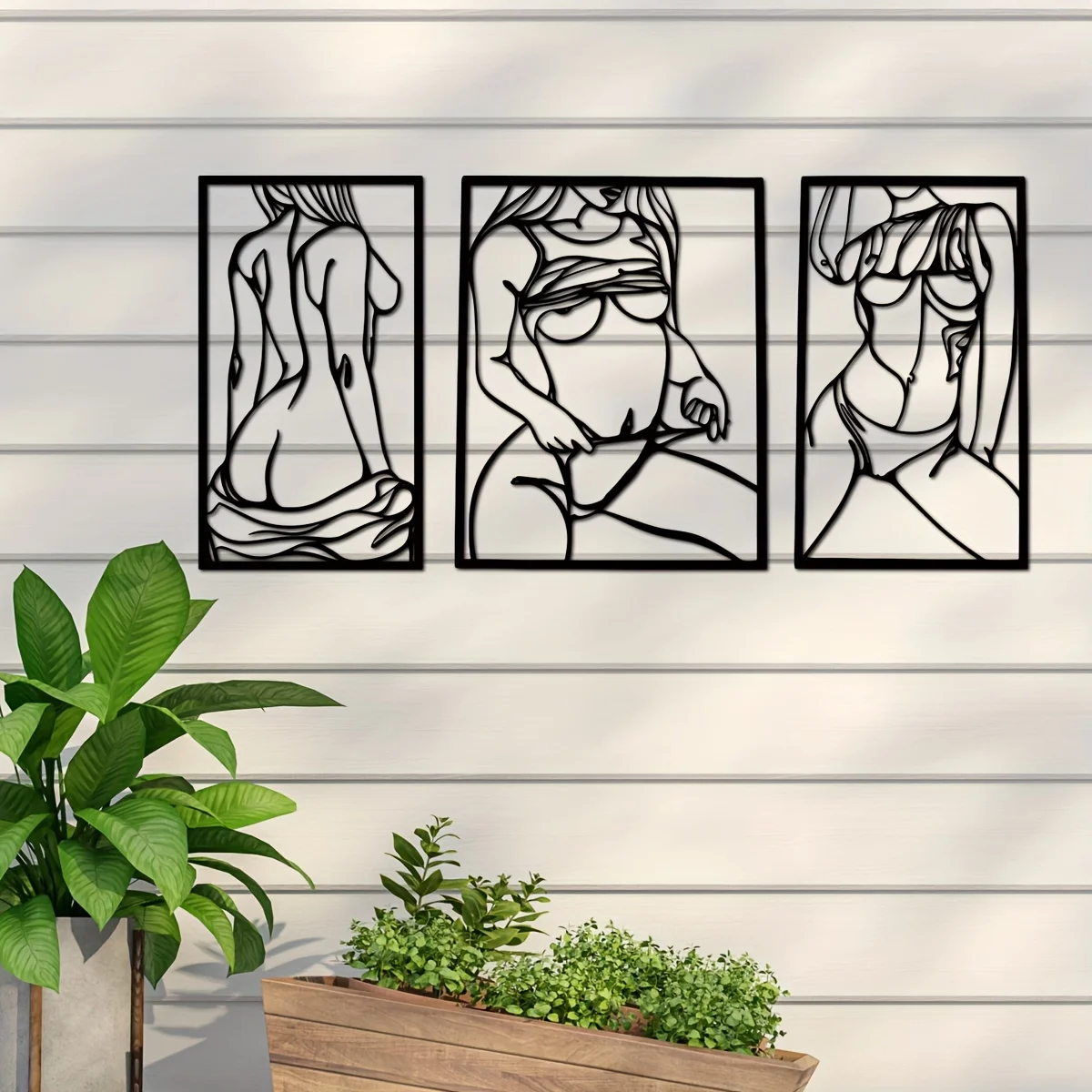 1 Stück Metall-Wanddekoration, – Home Decor Trends Bewertung und Preis