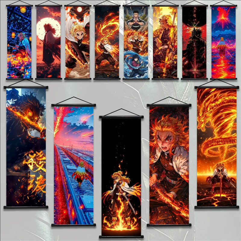 Demon Slayer Kyojuro Rengoku H – Home Decor Product Bewertung und Preis