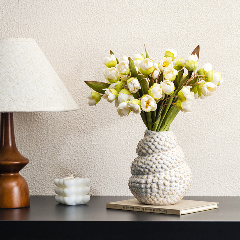 CAPIRON Retro Muschelvase, Ker – Pampas Grass Decor Bewertung und Preis