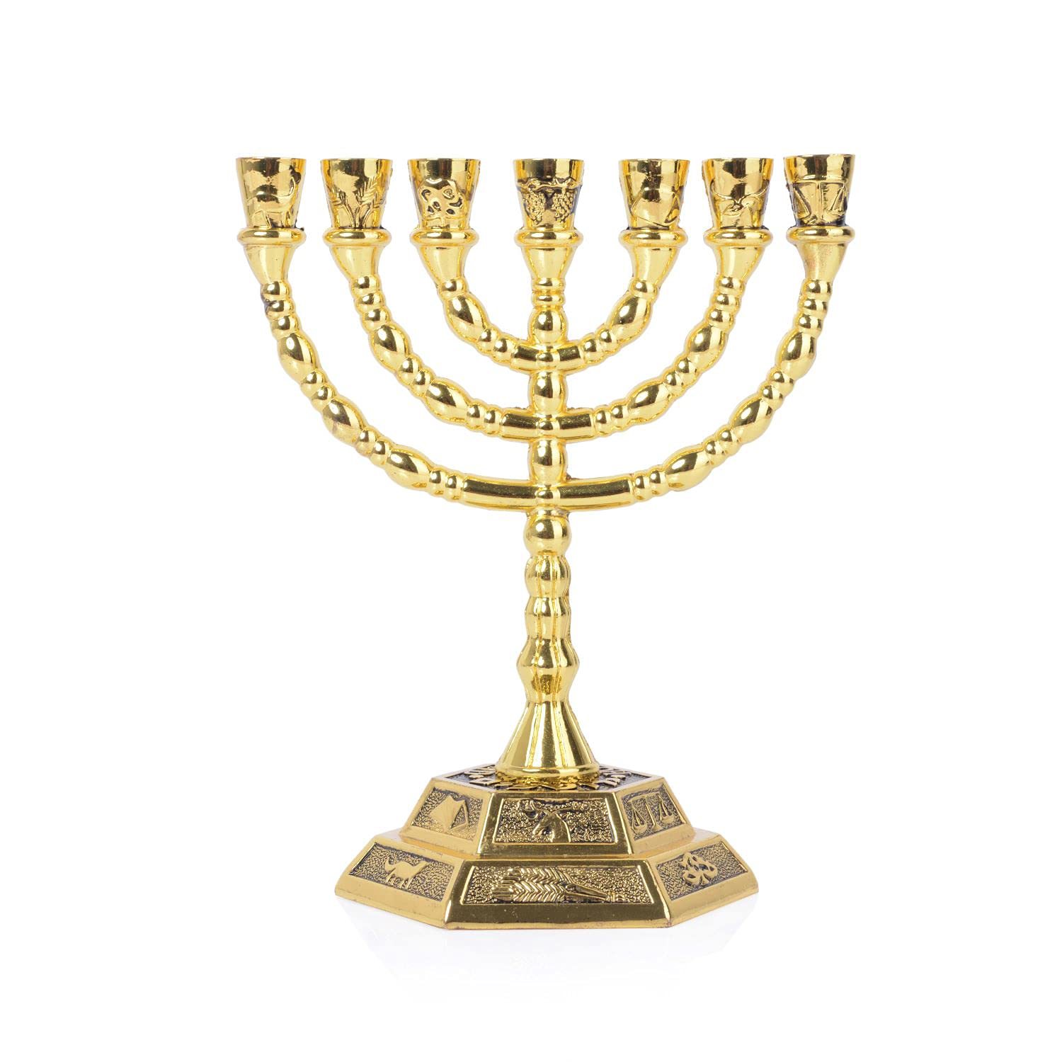 7-armige Menora Jüdische Heimd – Home Decor Tree Bewertung und Preis