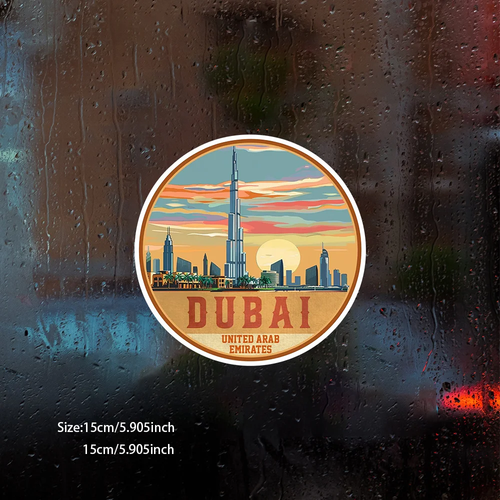 1 Stück Matt Dubai VAE Cartoon – Home Decor Uae Bewertung und Preis