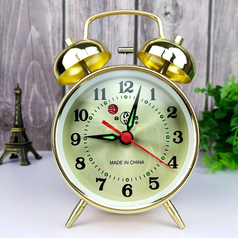 Metall Mechanische Wecker Uhrw – Vintage Alarm Clock Bewertung und Preis
