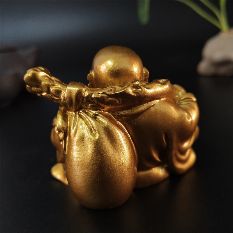 Goldene lachende Buddha-Statue – Home Decor Brand Bewertung und Preis