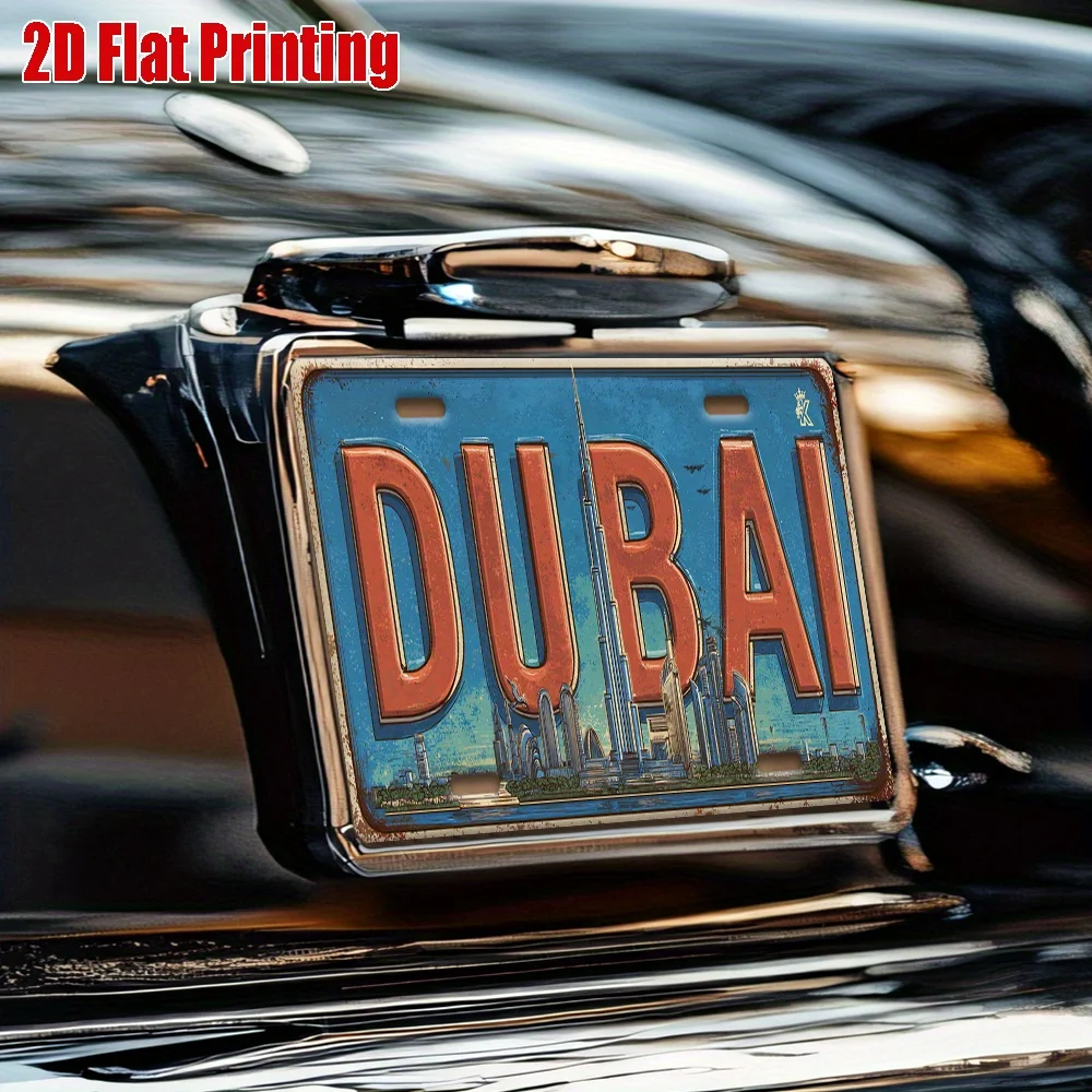 2D Flaches Dubai VAE Skyline V – Home Decor Uae Bewertung und Preis