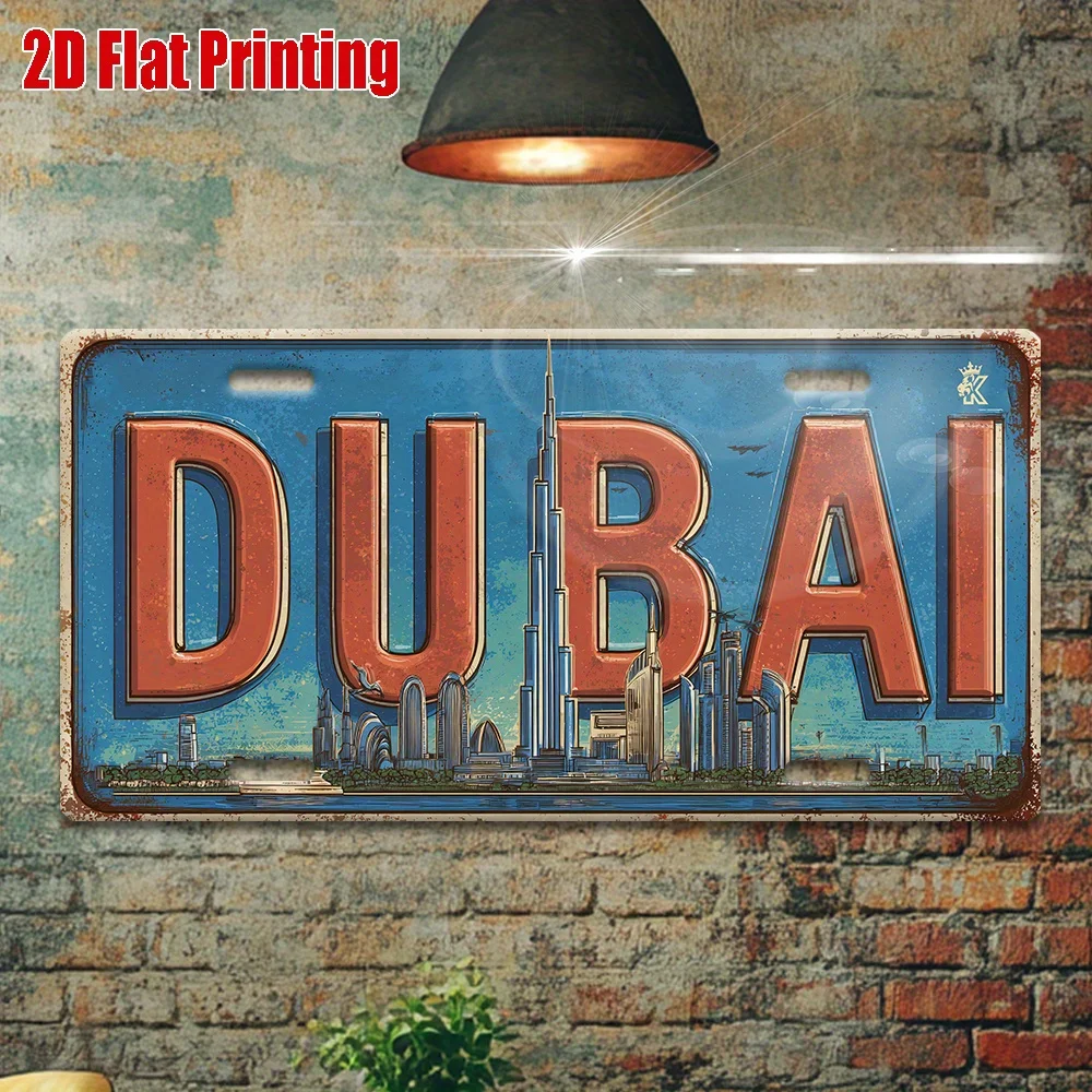 2D Flaches Dubai VAE Skyline V – Home Decor Uae Bewertung und Preis
