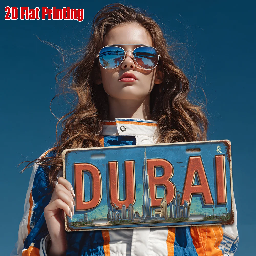 2D Flaches Dubai VAE Skyline V – Home Decor Uae Bewertung und Preis