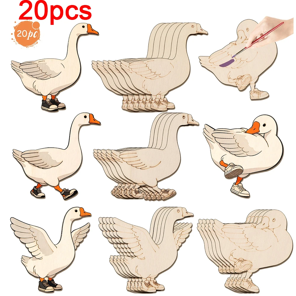 20-teiliges Unfertiges Holz-Ba – Home Decor Diy Bewertung und Preis